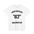 🏆 MIGHTY MIKE “67” White Tee — VARSITY EDITION 🎮