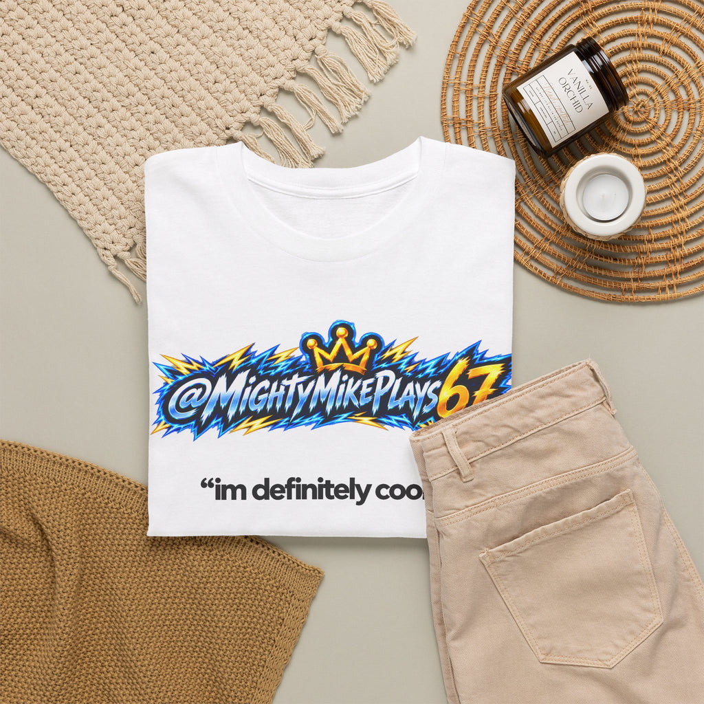 🎮 “I’M DEFINITELY COOKED” White Tee — VIRAL MODE 👑