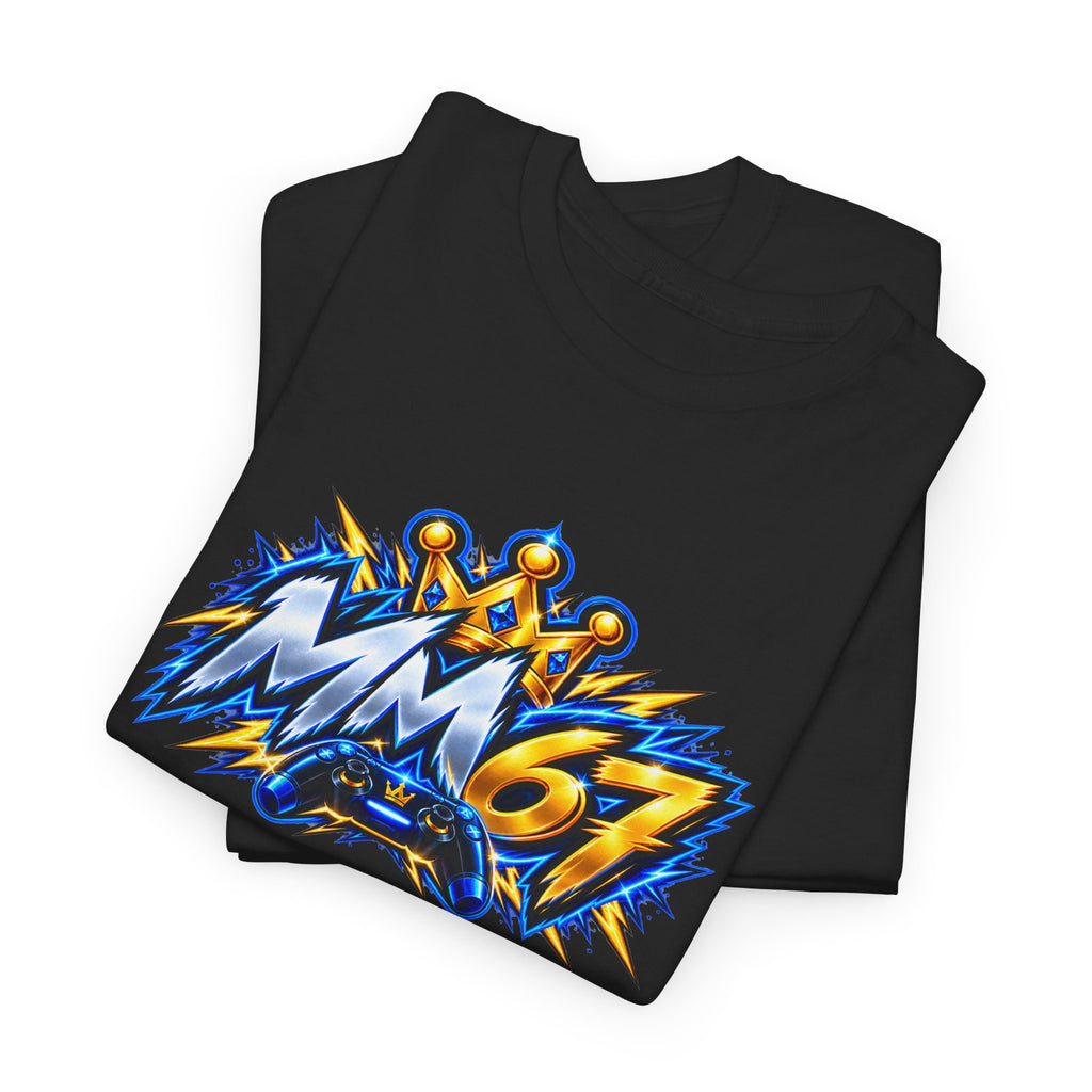 👑 MM67 “WASSUP CHAT” Black Tee — SIGNATURE EDITION 🎮⚡
